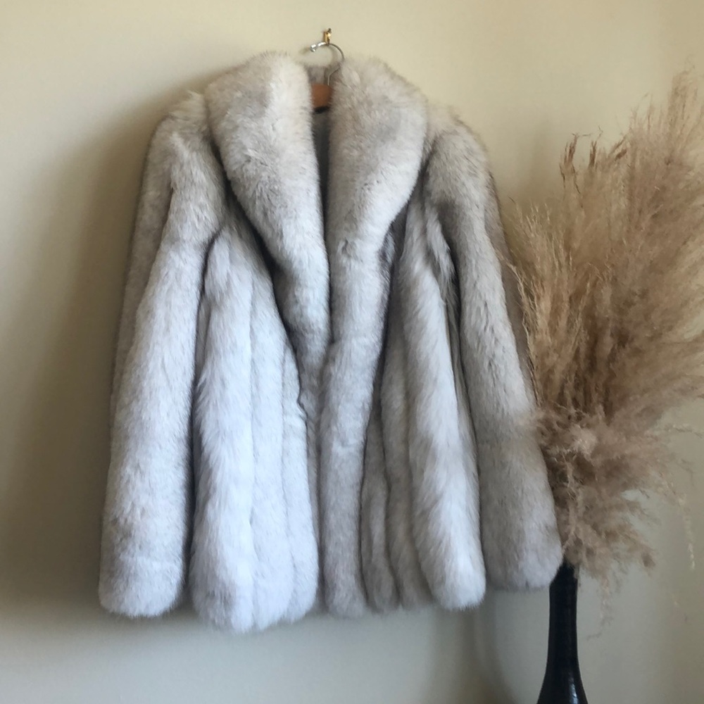 Mink fur coat